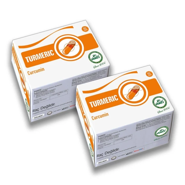 Anti Turmeric Extract Licaps Curcumin 60 Kapsül x 2 Adet