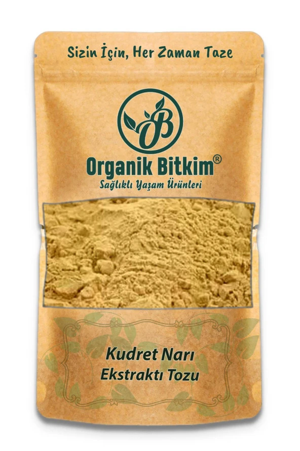 Organik Bitkim Kudret Narı Ekstraktı Tozu 50 gr ürün görseli 1
