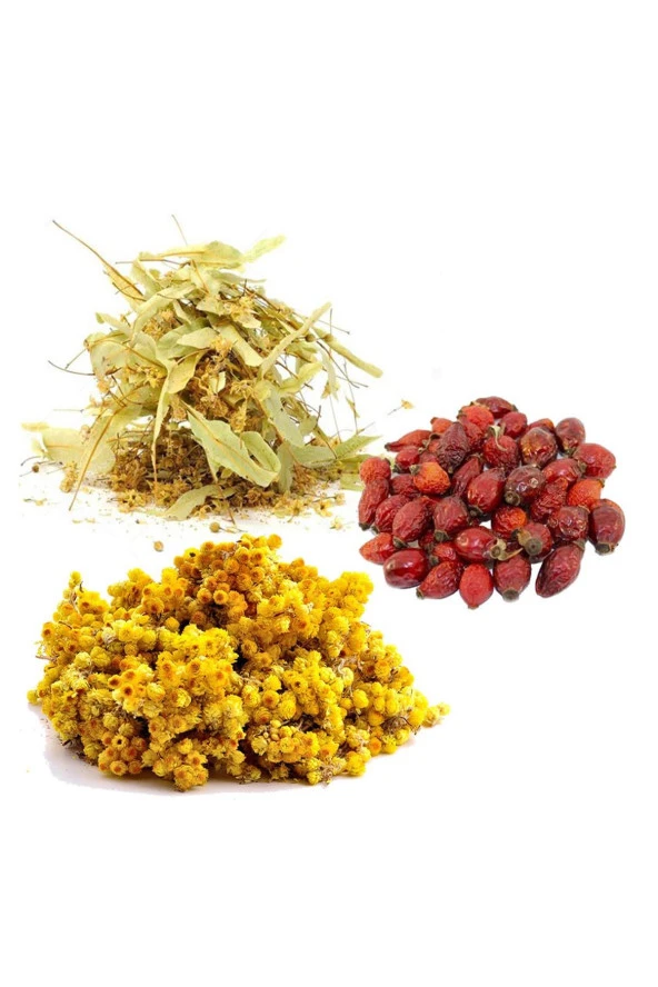 Tilya Kürü - Ihlamur(30 gr),Altınotu(20 gr),Kuşburnu(150 gr) - 2