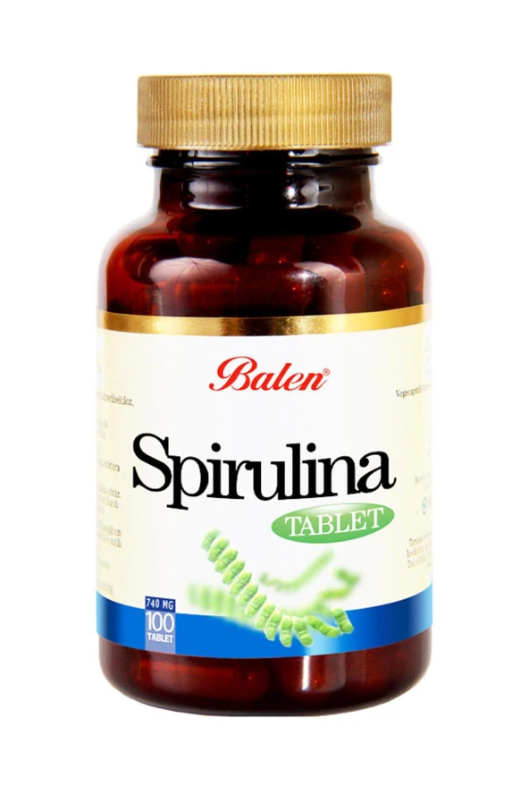 Balen Spirulina (Yosun) 740 mg 100 Tablet