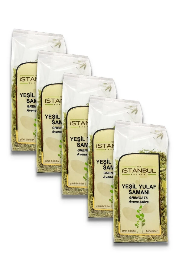 İstanbul Baharat Yeşil Yulaf Samanı 5x30 gr ürün görseli 1