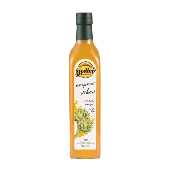 Yedier Enginar Sirkesi+Alıç Sirkesi  Doğal Fermente 500 ml - Resim 2