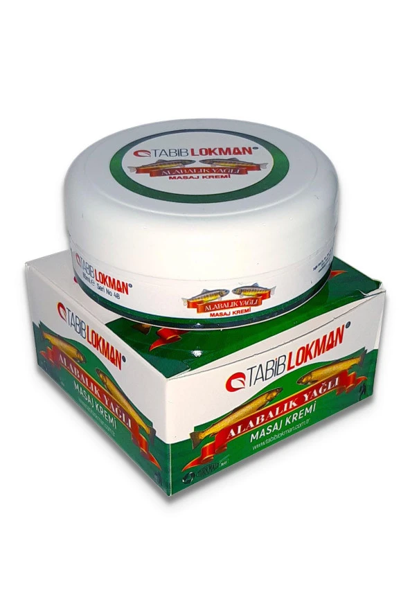 Tabib Lokman Alabalık Yağı Özlü Bitkisel Masaj Kremi 2 x 65 gr - Resim 3