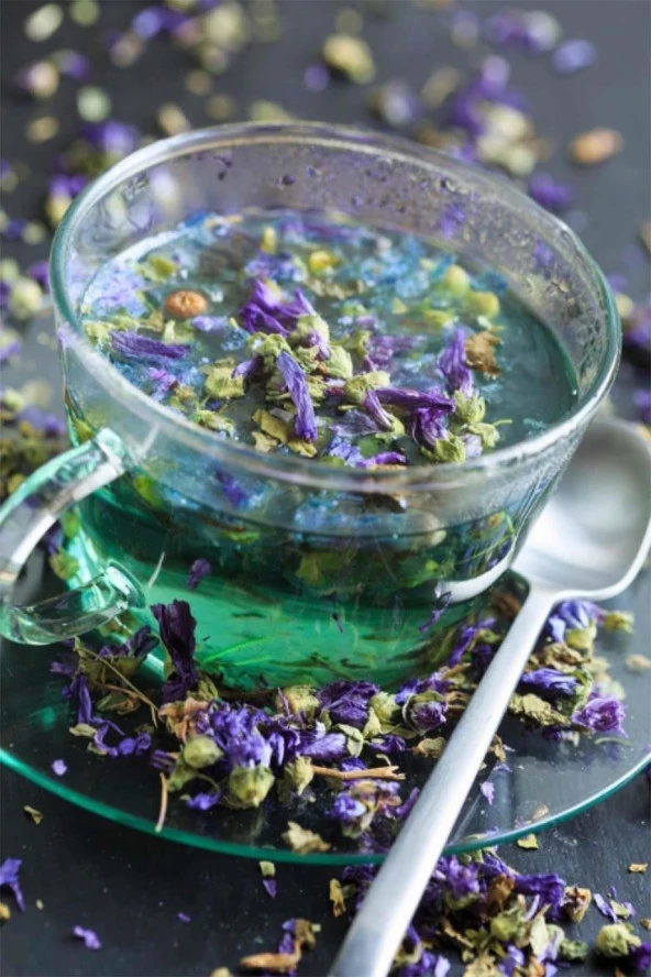 Organik Bitkim Hatmi - Gül Hatmi Çiçeği 150 gr - Resim 4