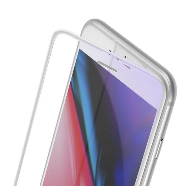 Apple iPhone 8 Plus Baseus Full-Screen Curved Anti-Blue Light Tempered Glass EKRAN KORUYUCU CAM - 12
