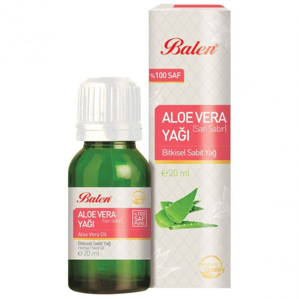 Aloe Vera-Sarı Sabır Yağı 20 ML