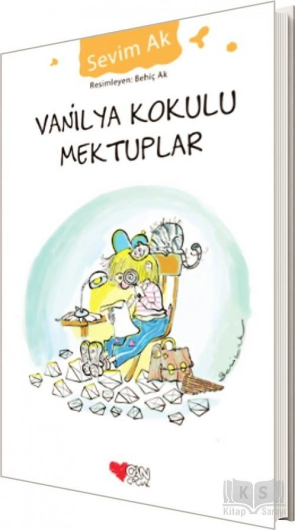Vanilya Kokulu Mektuplar - Sevim Ak - Can Çocuk Yayınları