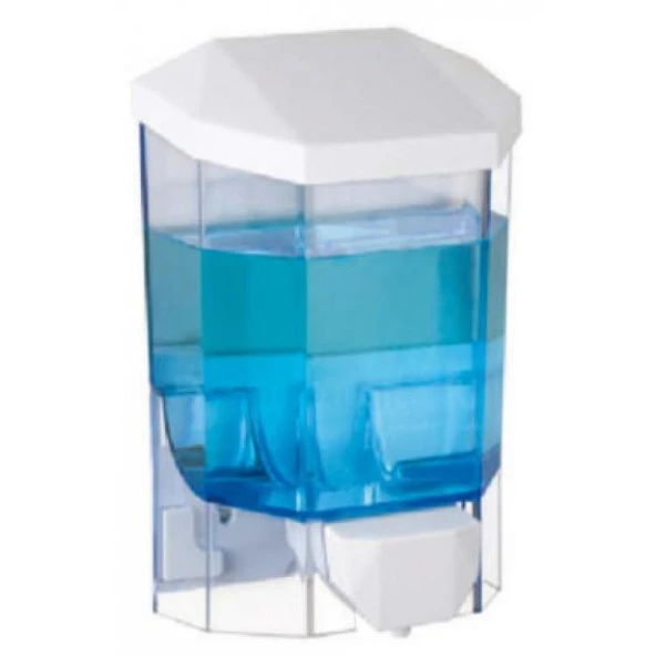 Maxiflow Plastik Şeffaf Sıvı Sabunluk Dispanseri 1000 ML
