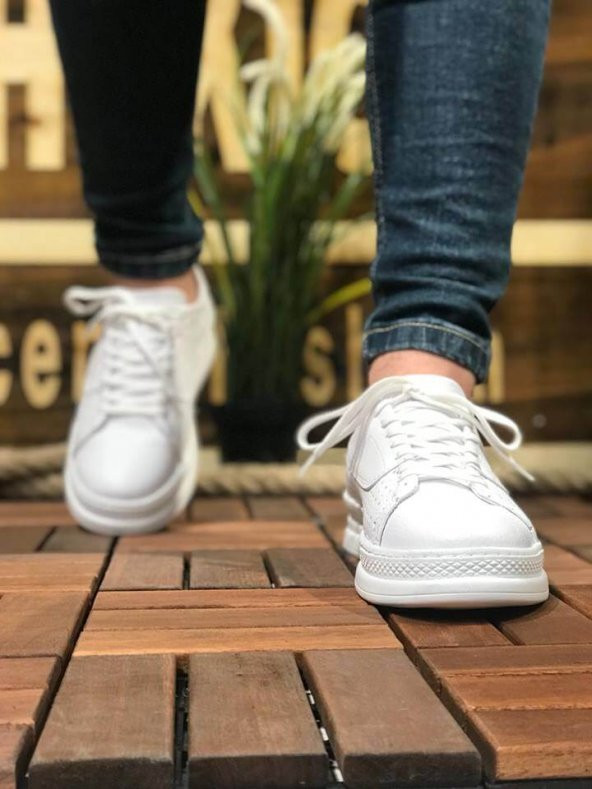 Chekich CH043 BT Erkek Ayakkabi BEYAZ - 2