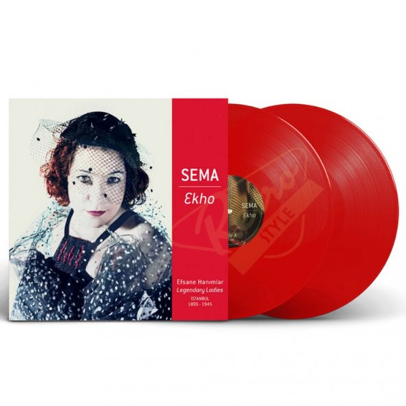 Sema - Ekho 33Lük 2 LP Kırmızı Şeffaf Plak ENT
