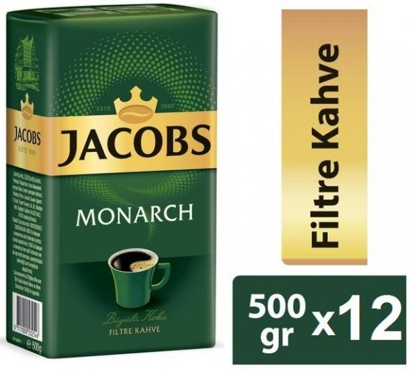 Jacobs Monarch 2 x 500g Filtre Kahve - 2