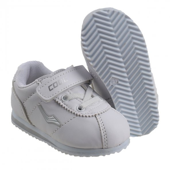 Kiko K-41 Günlük Yürüyüş Koşu Erkek/Kız Çocuk Spor Ayakkabı Beyaz - 4