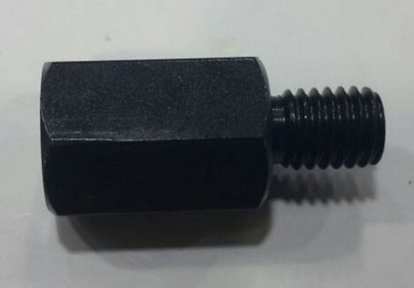 MOTOR AYNA APARATI (ADAPTÖRÜ), MAXI 44MM, ADET, +10MM - 8MM (10MM DÜZDEN 8MM TERSE) SİYAH HONDA SPACY 110 - 1