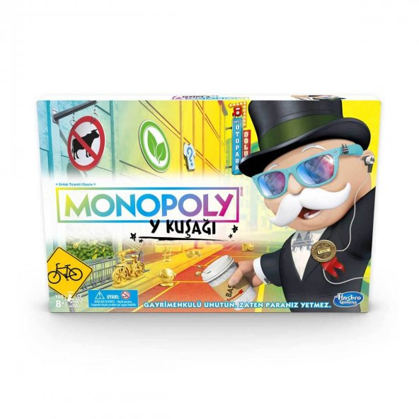 Hasbro Monopoly Millennials Board E4989 Kutulu Oyun