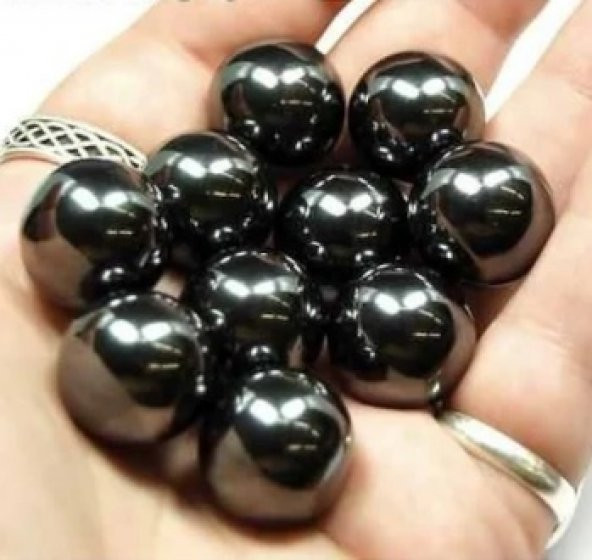 BİLYE ŞEKLİNDE MANYETİK MIKNATIS BİLYA STRES TOPU (NEODYUM DEĞİL) 50 ADET - 2