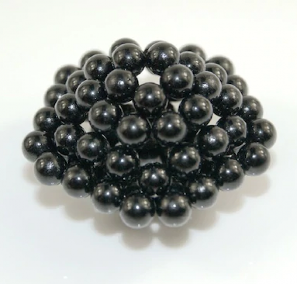 BİLYE ŞEKLİNDE MANYETİK MIKNATIS BİLYA STRES TOPU (NEODYUM DEĞİL) 50 ADET - 6