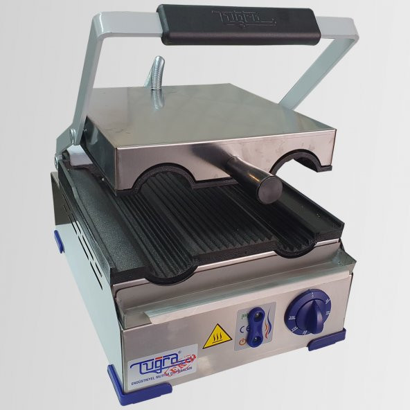 Tuğra TE-7850 8 Dilim İkili Döküm Elektrikli Dürüm Tost Makinası - 2