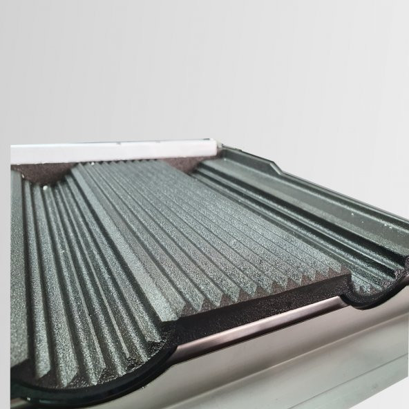 Tuğra TE-7850 8 Dilim İkili Döküm Elektrikli Dürüm Tost Makinası - 3