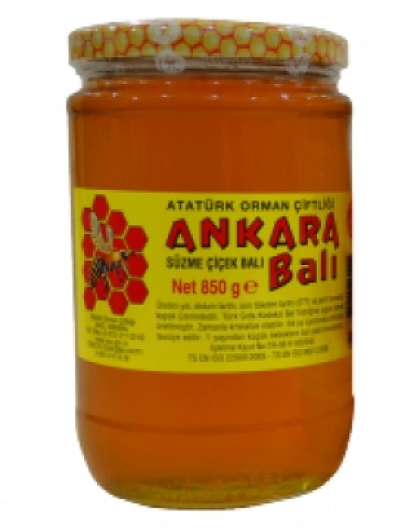 AOÇ Ankara Süzme Çiçek Balı 850 gr - 1