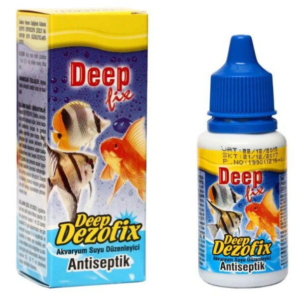 Deep Live Deep Dezofix 30 ml Akvaryum Su Düzenle Skt : 04/2025