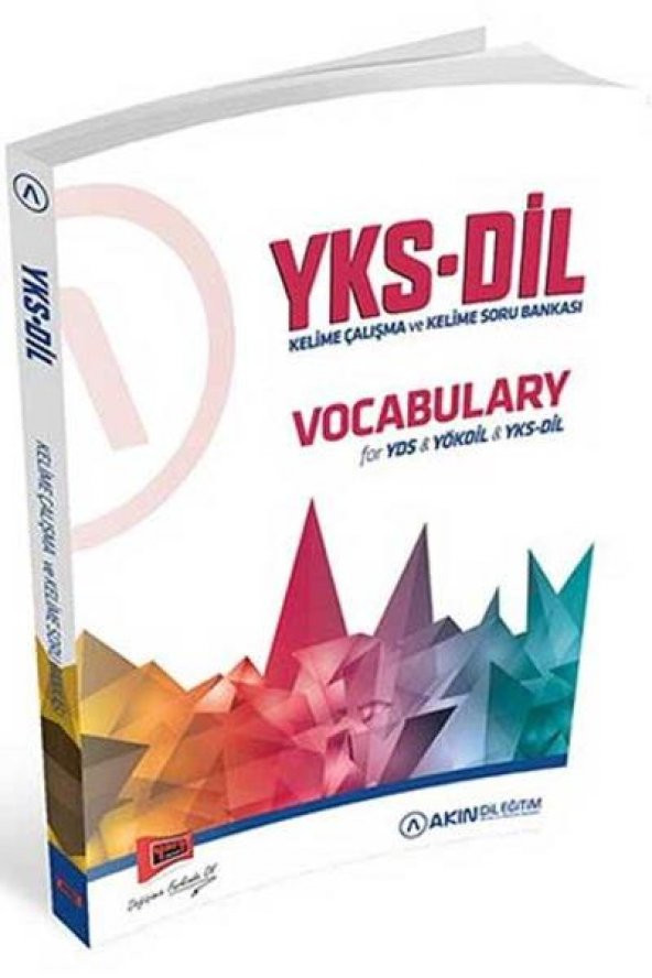 Yargı-Akın YKS-DİL Vocabulary Kelime Çalışma ve Kelime Soru Bankası-YENİ
