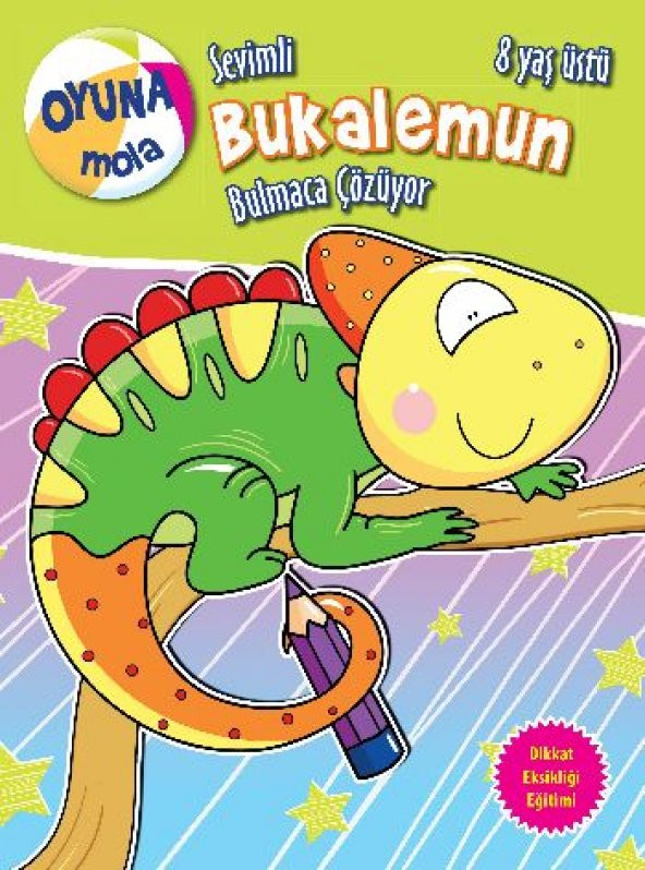 Sevimli Bukalemun Bulmaca Çözüyor-8 Yaş Üstü