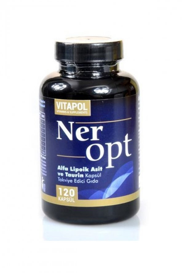 Vitapol Ner Opt Alfalipoik asit Taurine complex 120 Kapsül