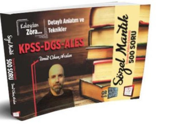 657 KPSS DGS ALES Kolaydan Zora Sözel Mantık Tamamı Video Çözümlü 500 Soru-YENİ - 1