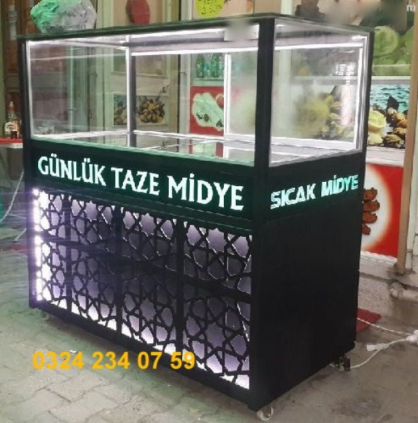MİDYE TEZGAHI, MİDYE DOLMA ARABASI - 3