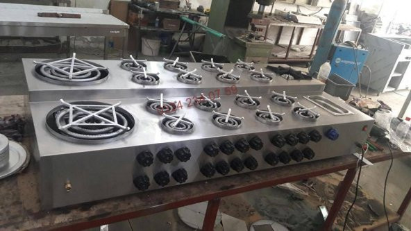 Künefe Ocağı Motorlu KÜNEFE PİŞİRME OCAĞI 16+2 Başlı K25 - 2