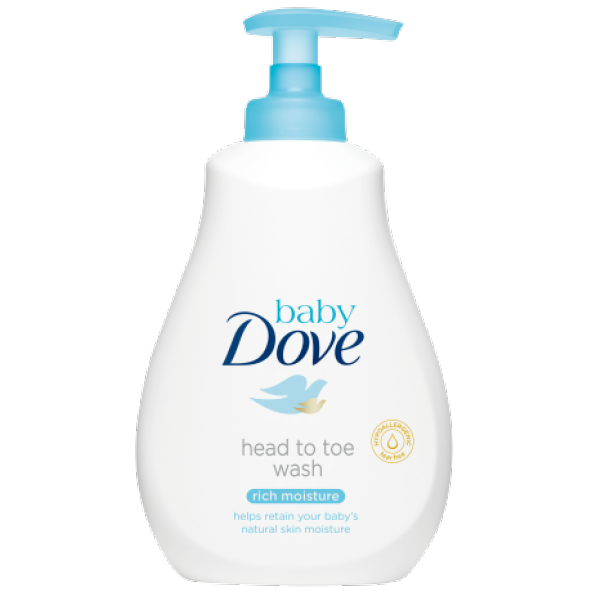 Dove Baby Yoğun Nemlendirici Vücut Şampuanı 400 ml-ithal
