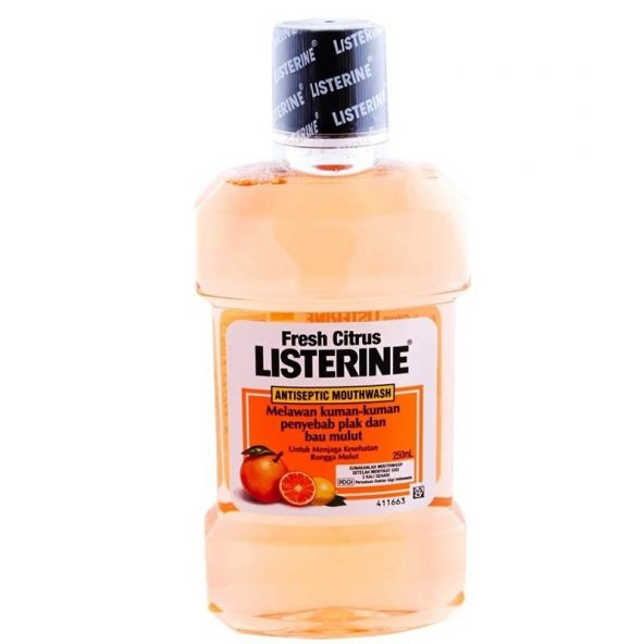 Listerine Fresh Citrus 250 ml Ağız Gargarası-ithal