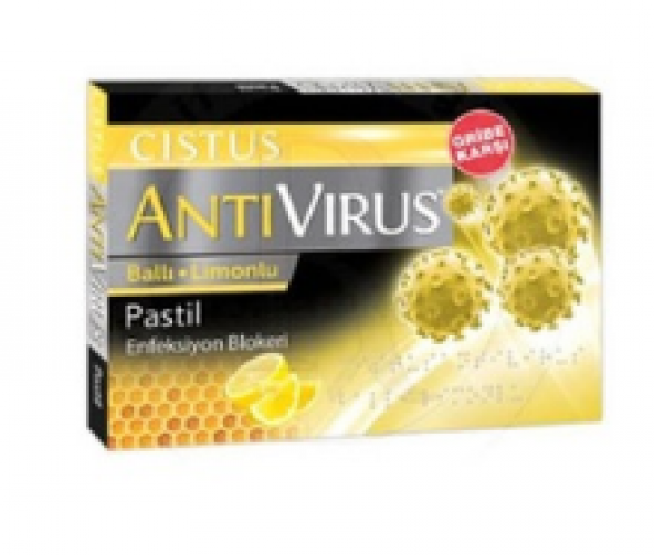 Cistus Antivirus Tablet Ballı Limonlu Skt 07/2021