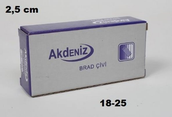 Parke süpürgelik çakma döşeme Kompresör Çivisi 2,5 cm 18-25 - 2