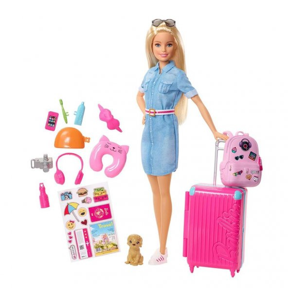 Barbie Seyahatte ve Aksesuarları