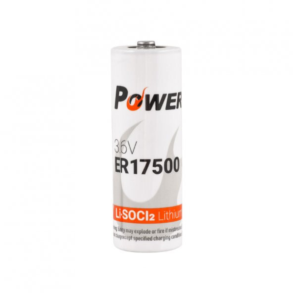 Power-Xtra 3.6V ER17500 A Size Li-SOCI2 Lithium Pil