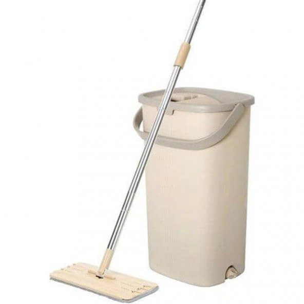 Flora Sihirli Tablet Mop Yer Duvar Silme  Kova Seti 8 Lt - 1