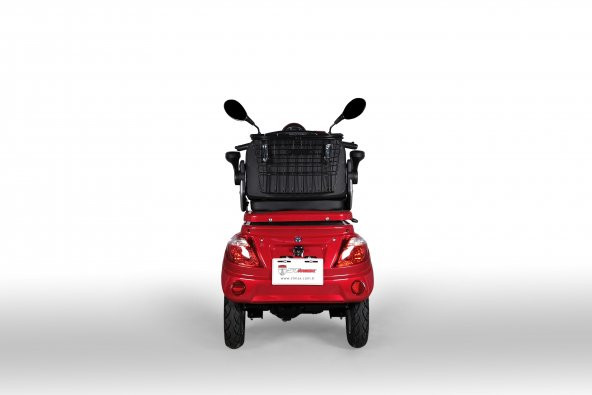 STMAX Elit 910 Tek Kişilik Elektrikli Araç - Kırmızı - 3