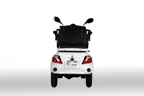 STMAX Elit 910 Tek Kişilik Elektrikli Araç - Beyaz - 3
