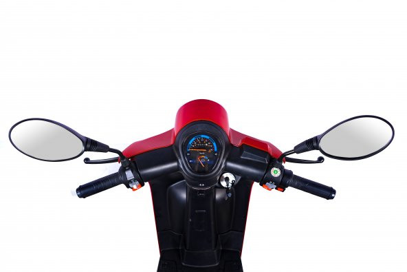 STMAX Elit 910 Tek Kişilik Elektrikli Araç - Kırmızı - 4