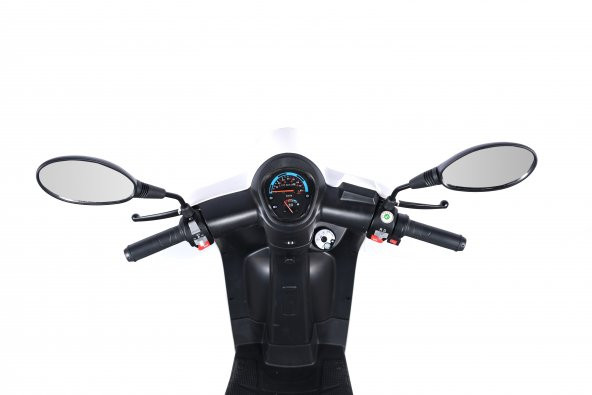 STMAX Elit 910 Tek Kişilik Elektrikli Araç - Beyaz - 4