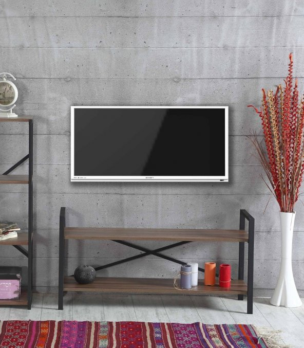Metal TV sehpası Dekoratif 2 renk seçenekli - Ücretsiz Kargo