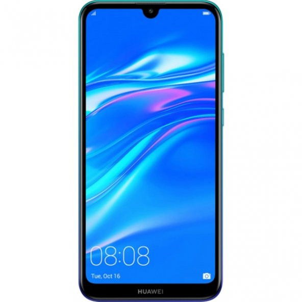 Huawei Y7 2019 Dual Sim 32 GB (Huawei KVK Türkiye Garantili) MAVİ - 1
