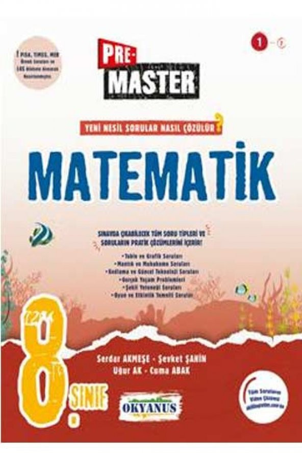 8. Sınıf Premaster Matematik Soru Bankası Okyanus Yayınları