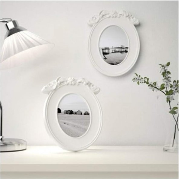 IKEA KVILL RESİM ÇERÇEVESİ BEYAZ - 4