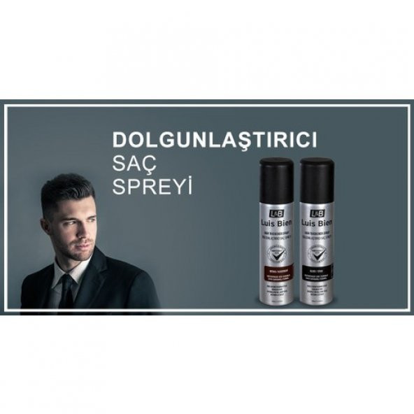 Luis Bien Dolgunlaştırıcı Saç Spreyi Renk: Siyah 100ml - 2