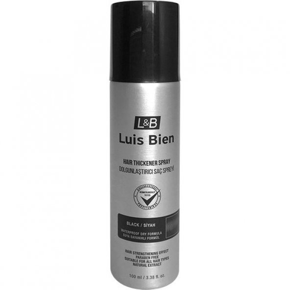 Luis Bien Dolgunlaştırıcı Saç Spreyi Renk: Siyah 100ml - 4