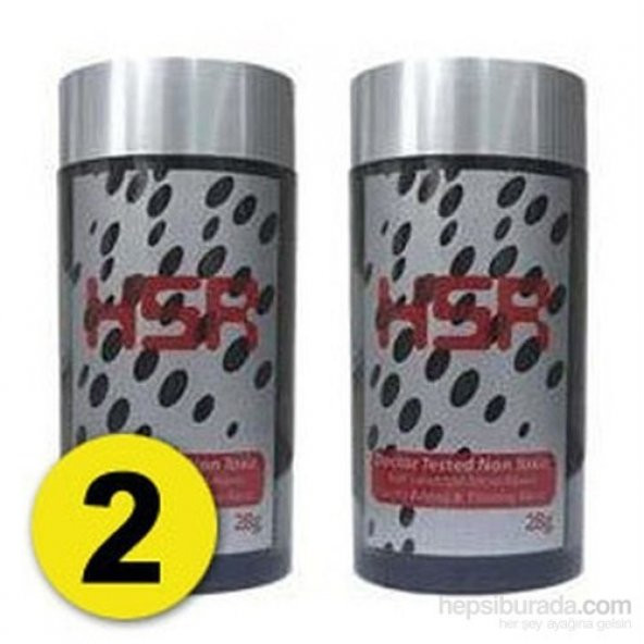 HSR Hair So Real Saç Fiberi 28 Gr  Koyu Kahve 2Li Paket - 1