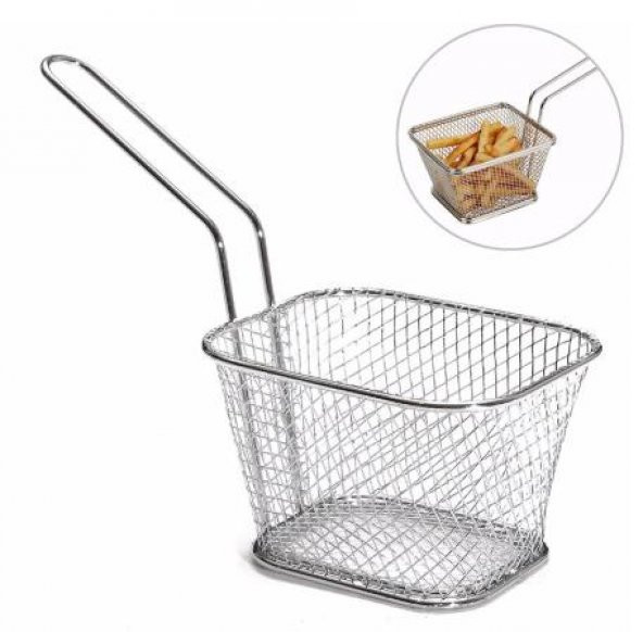 METAL PATATES KIZARTMASI SUNUM SEPETİ