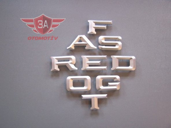 Dodge AS 250 Panjur Harfleri Adet